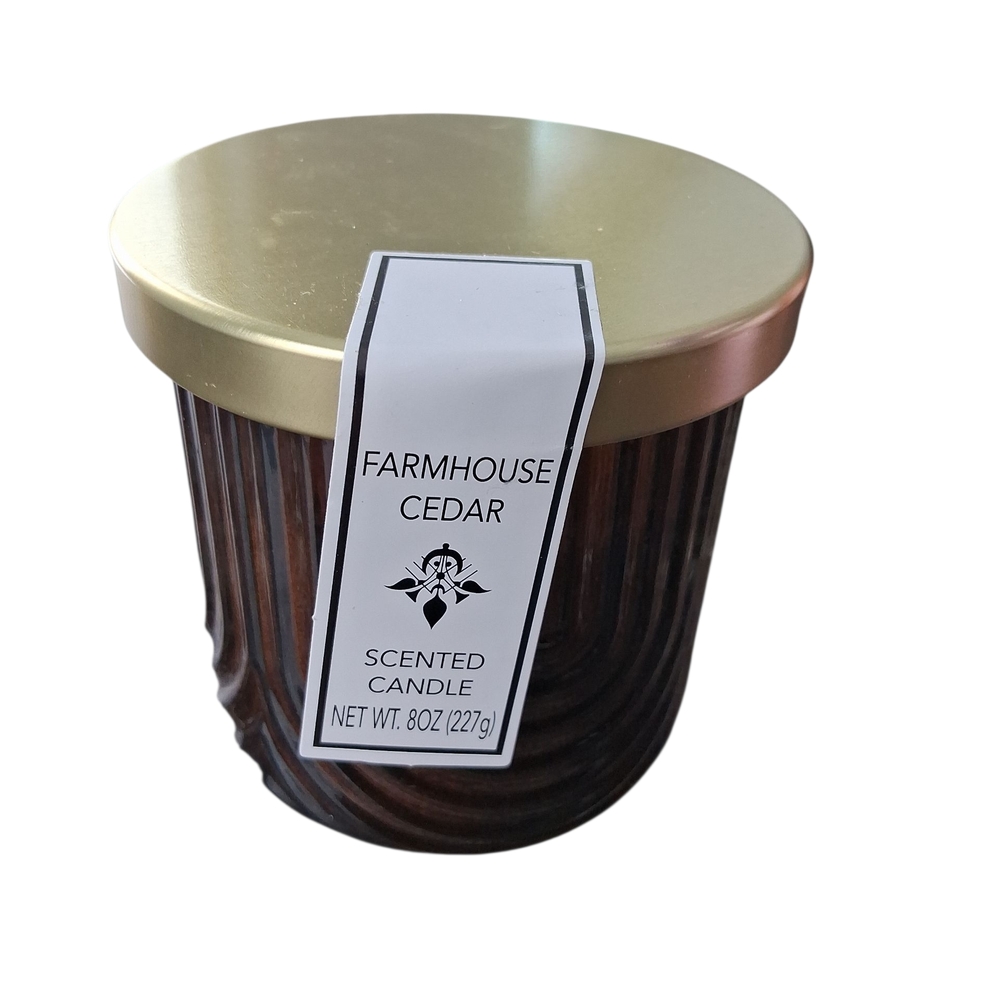 No Boundaries Gold and Brown Scented Candle